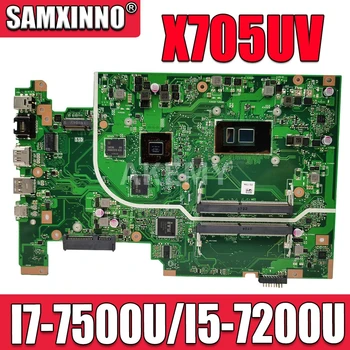 

For ASUS Vivobook 17 X705UVR X705UV X705UD X705UDR Laptop Motherboard MainboardI I7-7500U I5-7200U + 940MX GPU