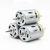 Mini Hair Dryer Motor DC 12V-36V 6000RPM Small RS385 Electric Motor Strong Magnetic Carbon Brush Long Axis DIY Hobby Toy Model ► Photo 3/5