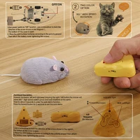 Brown One Best Gift for Your Cats Dogs Pet Or Kids & Children Curious Love Wireless Electronic Mouse Greatstar Remote Control Rat Toy 