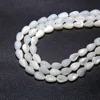 Natural white Mother of Pearl Shell tube round Beads Loose smooth Shell Spacer Beads For Jewelry Making Necklace bracelet diy ► Photo 3/6
