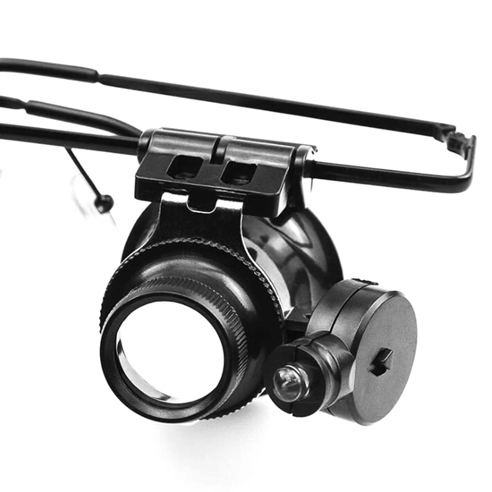 Emballé Loupe binoculaire à Double œil, loupe 20X outil de réparation