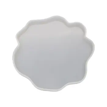 

Irregular Coaster Cup Mat Mold Manual Mirror UV Resin Table Decoration DIY Crystal Epoxy Molds