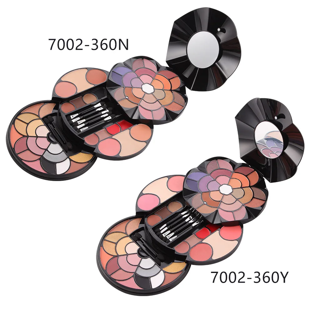 

Multifunctional Cosmetics Palette 43 Colors Eyeshadow with Blush Pressed Powder Kit CJ666