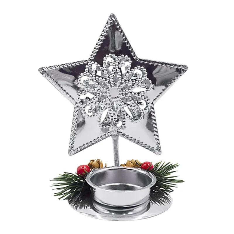 Christmas Decoration Candlestick Desktop Decoration Home Decor Christmas Gift christmas decorations for home  #3S18 (2)