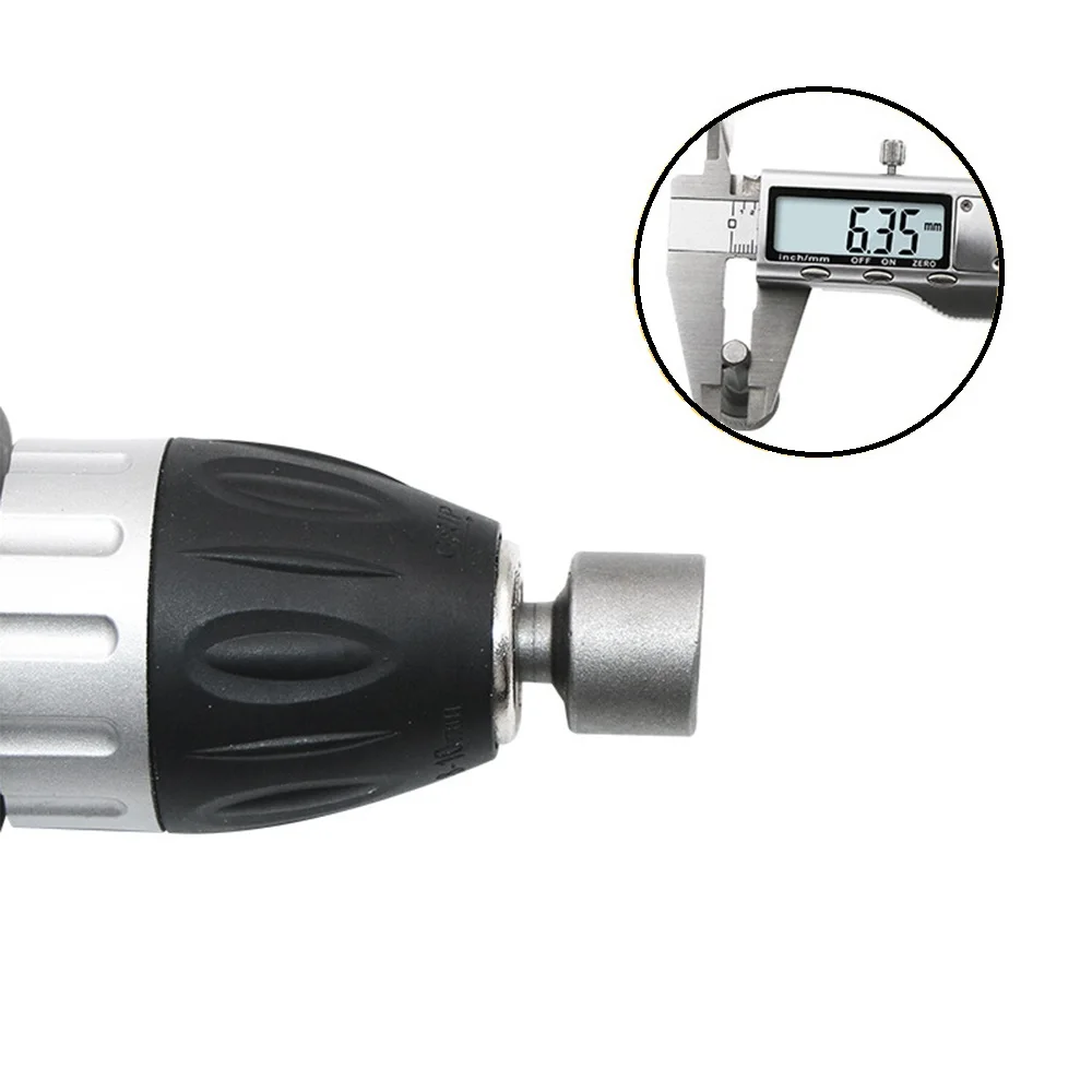 Socket Wrench Power Drill Bit Nut Driver Set 1/4'' Shank Hex Screw Socket Adapter Sleeve Nozzles Kit 5-13mm Hand Tools 6
