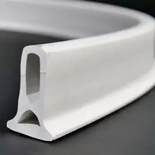 Водостойкая силиконовая разделительная водостойкая прокладка для ванной комнаты с защитой от наводнения на 360 градусов, инструмент для сухого и влажного пола