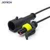 1 sets AMP 1P 2P 3P 4P 5P 6P Waterproof Electrical Auto Connector Male Female Plug with Wire Cable harness for Car Motorcycle ► Photo 2/6