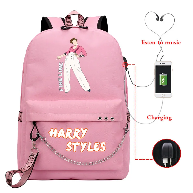 HARRY STYLES THEMED BACKPACK (28 VARIAN)