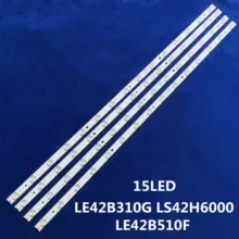 1 комплект = 4 шт. светодиодный фонарь 15 Светодиодный 42D15-01(C) 3034201520 в для Hai er LE42B310G LS42H6000 LE42B510F LS42K5500