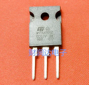 5 предметов в партии, STW11NK100Z W11NK100Z TO247