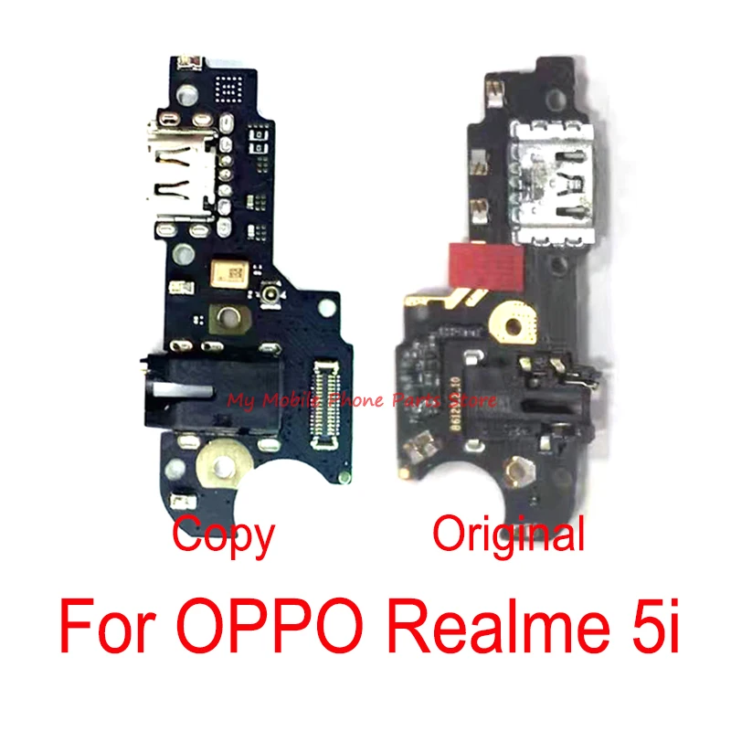 Original USB Charging Dock Port Board With Microphone Flex Cable For OPPO Realme 5i Realme5i Charge Plug Jack | Мобильные телефоны