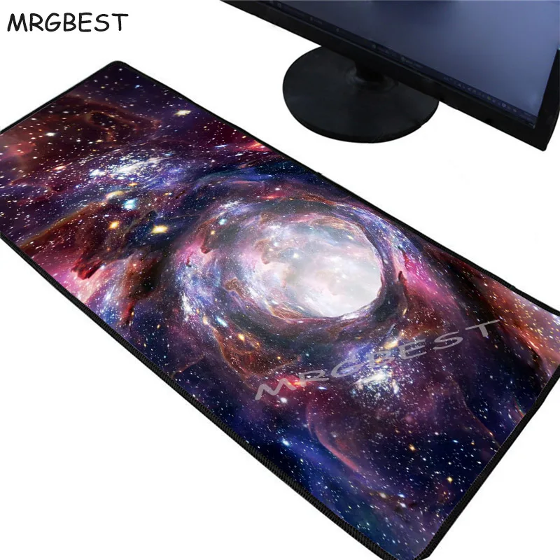 

MRGBEST Starry Sky Anime Tokyo Ghou Large 90x30/80x30mm Mouse Pad Laptop Cool Game Locking Edge Padmouse Player Keyboard Mat Xxl