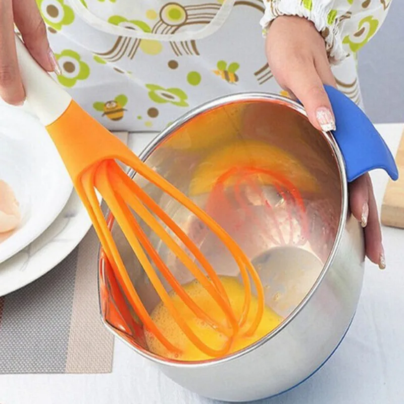 2-в-1 Поворотный ручной венчик для взбивания миниблендер Пластик Кухня крем для выпечки смеситель мульти-Функция Кухня инструменты