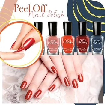 

Nail Art Polish Set Peel Off Nail Polish 3 Pcs Water-based Peelable And Tearable Nail Polish 24ml Vernis Ongle Nagellak Fast Dry