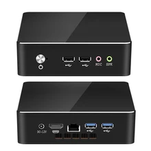 BEBEPC Mini PC HTPC con Windows 10 pro, Intel Core i5, 4200U, 4200Y, Celeron 3205U, HD, WiFi, para oficina, ventilador barato