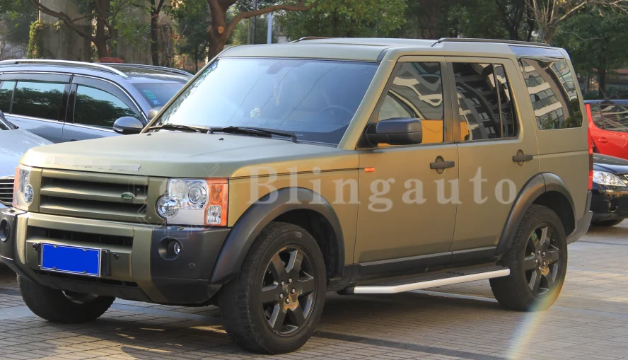Подходит для Land Rover Discovery 3 LR3 4 LR4 алюминиевая Беговая плата боковая ступенчатая