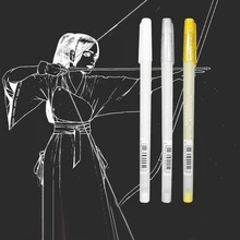 Touchnew блендер маркер изюминка маркер для рисования белое золото серебро товары для рукоделия ручка