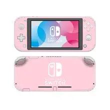 Однотонная розовая фиолетовая наклейка Nintendo Switch, наклейка для Nintendo Switch Lite Protector Nintendo Switch Lite, наклейка