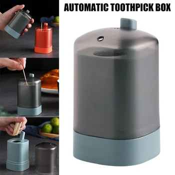 

Toothpick Holder Dispenser Automatic Toothpick Holder Box Storage Dispenser for Home Restaurant HG99