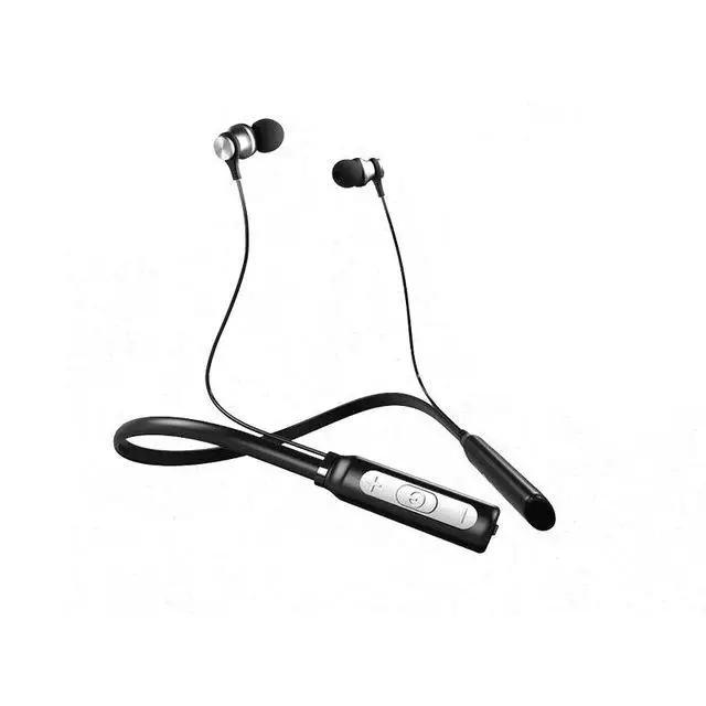 10 шт. HT1 водонепроницаемая Bluetooth гарнитура беспроводная гарнитура, Спортивная гарнитура, активное шумоподавление музыка iOS и Android - Color: Black