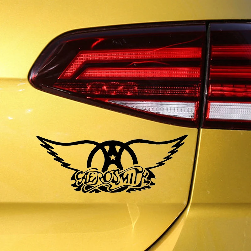 Виниловая наклейка для Aerosmith на окно или бампер классический рок ролл модные