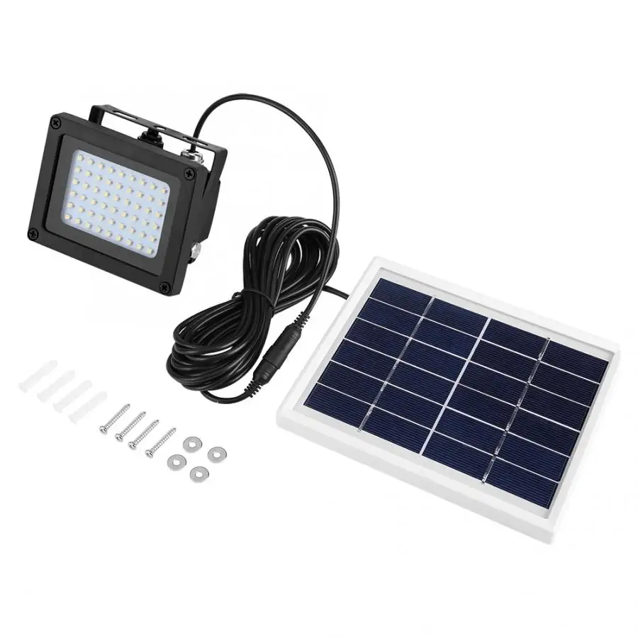 

LED Solar Powered Wall Lamp 5W Light Sensor Control IP65 Waterproof Outdoor Garden Stairs Patio Security Lamp