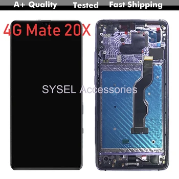 

100% Tested Mate 20X Lcd For 7.2 "Huawei-Mate 20 X AMOLED LCD Display 4G+ Touch Screen Panel Digitizer Assembly For Mate 20X LCD