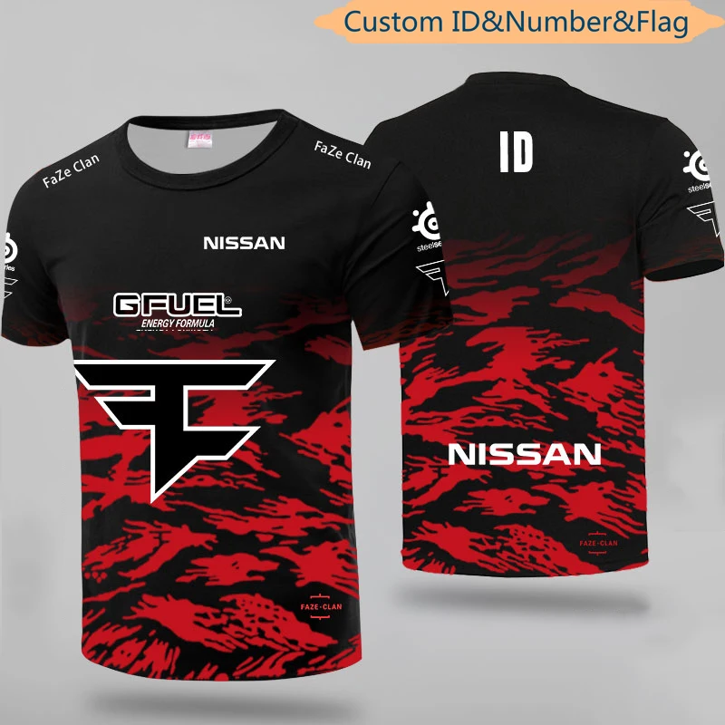 LOL CSGO Top Team Faze Uniform Jersey 