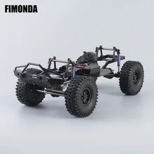 FIMONDA 12,3 дюймов 313 мм Колесная база полная рама шасси для 1/10 RC Гусеничный автомобиль SCX10 SCX10 II 90046 90047