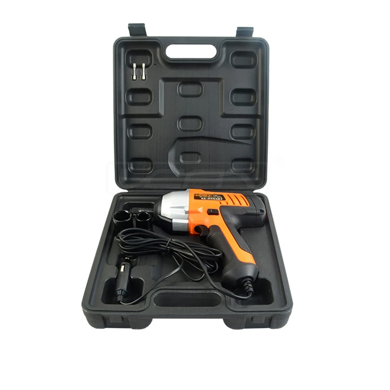 

Prostormer 12V Electric Impact Wrench Car Tire changing tool 380 Torque Car Tool Professional maintenance With Portable toolbox