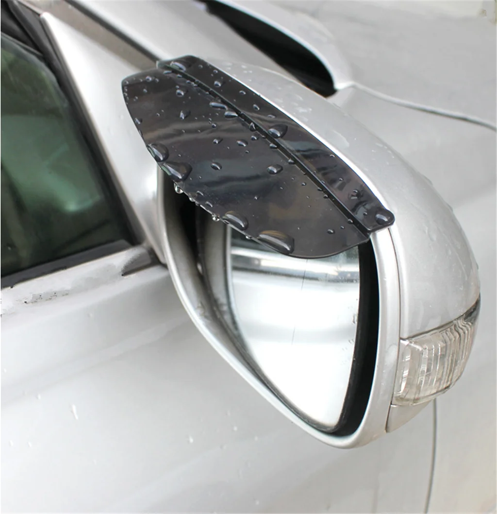 Car Sunlight Mirror sun glass rain eyebrow Clip Holder Film for Audi Q3 Q5 SQ5 Q7 A1 A3 A4 A4L A5 A6 A6L A7 A8 S5 S6 S7