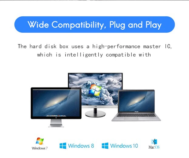 SSK HE-C325 Aluminium Alloy M.2 2242/2260/2280 Type-C Mobile SSD HDD Enclosure Hard Disk Case M.2(NGFF) SATA Interface SSD