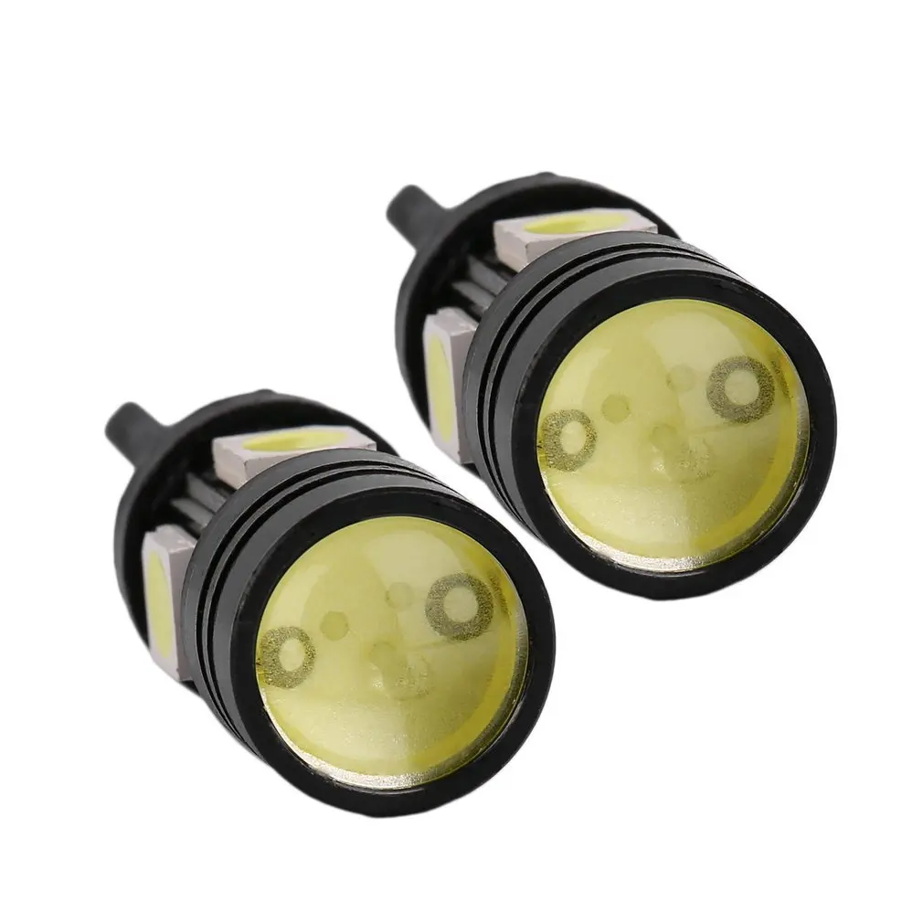 2pcs T10 LED W5W Car LED Fog Light Auto Lamp 12V with Projector Lens for Ford for Focus Interior Packing Car Styling