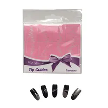 NF01-12 производители поставляют наклейки для ногтей стиль цветные наклейки s Маникюр Улыбка линия наклейка для ногтей для французского маникюра розовый