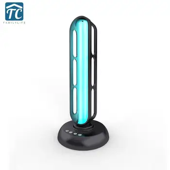

220V 38W UV Sterilizer Household Ultraviolet Disinfection Lamp Mobile Radar Sensor UVC Germicidal Portable Bactericidal Lamp