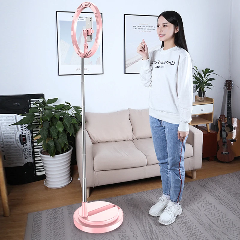 6inch /26cm YouTube tiktok LED Desktop Ring Light Mini Dimmable 1.65cm Tripod Stand USB Plug For Video Live Photo Photography
