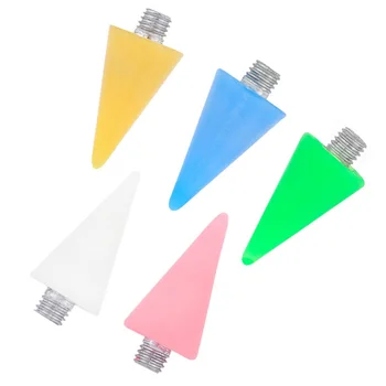 

1 Set/5pcs Acrylic Pen Tip Useful Manicure Pen Tip Exquisite Pen Replacement Tip DIY Nail Art Tools (White, Yellow, Blue, Green