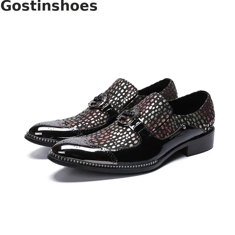 

Brand Men's Shoes Autumn Genuine Leather Men's British Business Pointed Toe Leather Shoes Men's Korean Leisure Fashion Shoes Men