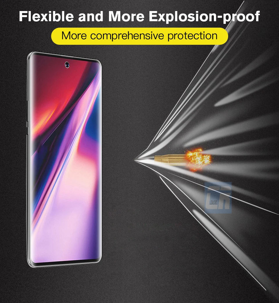 100D No Fingerprint Matte Hydrogel Film for Samsung galaxy  Note 10 9 8 S10 S9 S8 Plus Screen Protector on Samsung s10e Film 9