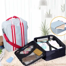 nueva multifunción bolsa de viaje para hombres bolsa de lona impermeable para el almacenamiento del traje de viaje bolsas de