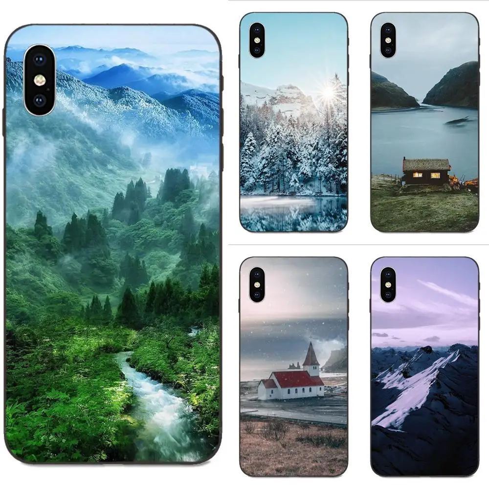 

Mountain River And House Classic For Huawei Mate 9 10 20 P8 P9 P10 P20 P30 Lite Mini Play Pro P smart Plus Z 2017 2019