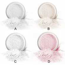 4 цвета макияж Рассыпчатая Пудра контроль масляного покрытия Пятна осветляет тон кожи легкая пудра для лица