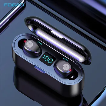 

FDGAO TWS Mini Wireless Headphones Waterproof Bluetooth 5.0 Earphone In-ear Sports Earbuds Headset for iPhone Xiaomi Samsung