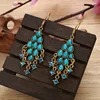 Retro Geometric Ladies Earrings Summer Boho Jewelry Women's Vintage Corful Beaded Tassel Earrings Bijoux ► Photo 3/6