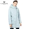 GASMAN-Chaqueta de invierno con capucha para mujer, abrigo de moda para mujer, Parkas cálidas, ropa de abrigo de invierno para mujer, alta calidad 2022 ► Foto 1/6