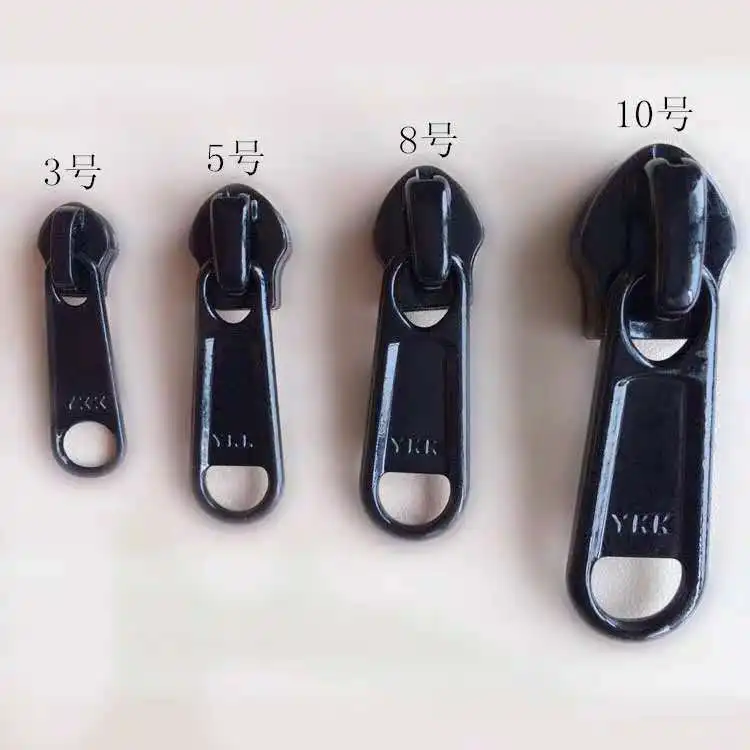 20 шт./лот YKK puller pull slider для нейлоновой RC цепи на молнии багажа спального мешка