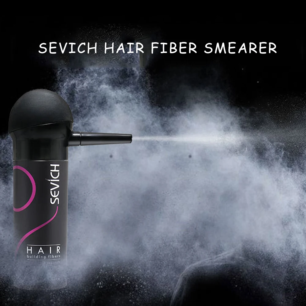 

Nozzle Spray Applicator Pump Tool and Sevich Easy Usage Hair Building Fiber Powders New Package for T-27.5g Bottle