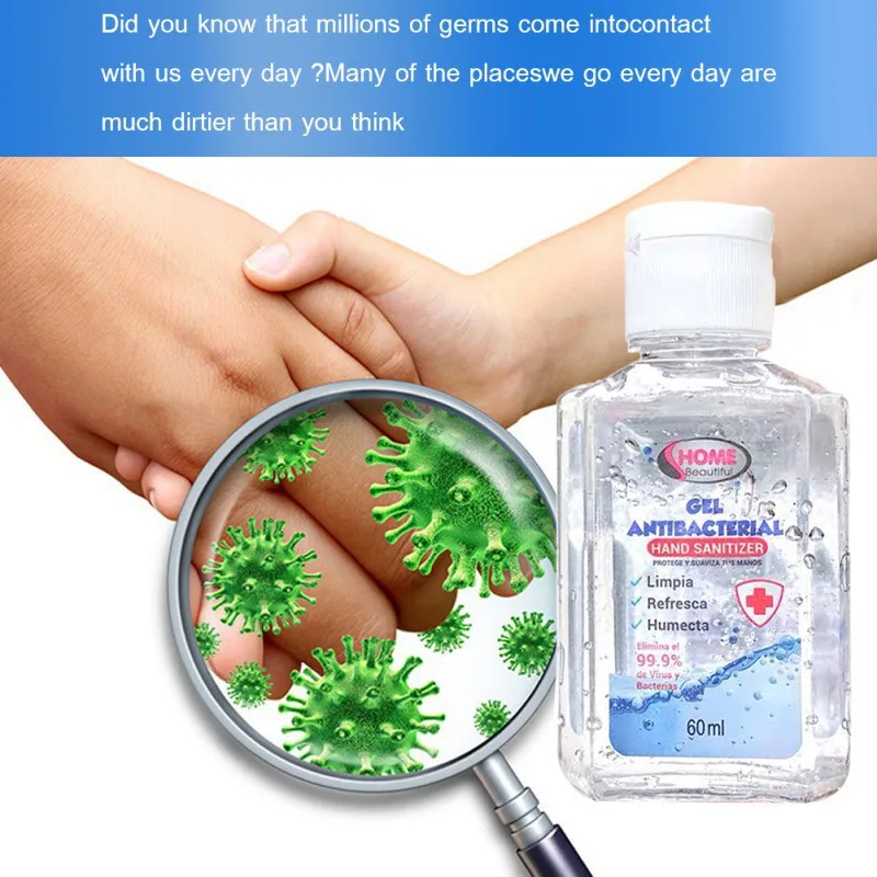 5pcs/set Disposable Hand Sanitizer No-Wash Hands-Free Hand Sanitizer Household Quick-drying Disinfecting Hand Wash Gel 60ml 5pcs/set Disposable Hand Sanitizer No-Wash Hands-Free Hand Sanitizer Household Quick-drying Disinfecting Hand Wash Gel 60ml