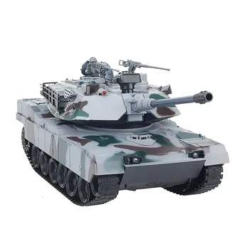 

RC Tank RBR/C M1A2 RC Car 1:18 2.4Ghz Radio Control Car Military RC Tank Crawler RC Vehicle Models Battle Toys for Children
