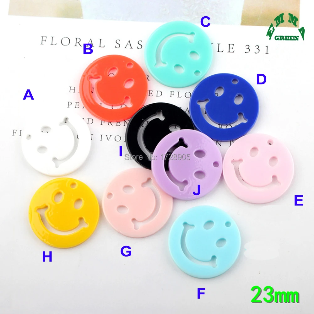 

Resin cute Kawaii Smiley Face Cabochon 20pcs Flatback Cabochons Girl Charms Accessories for Kids Bow